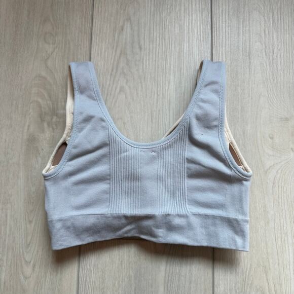 Spanx blue gray padded comfort bralette removable pads XS - Picture 2 of 3